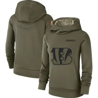 nike men's cincinnati bengals salute to service performance hoodie